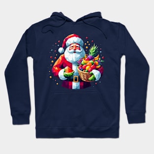 Christmas Santa fruit gifts Hoodie